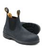 Botas Blundstone 587 Rustic Black – detalle lateral y suela antideslizante 
