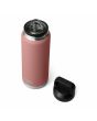 Botella Termo Yeti Rambler 36oz - 1065ml Rosa abierta