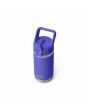 Botella de agua Yeti Rambler Jr 12oz Kids Ultramarine Violet para niños tapa con pajita