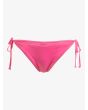 Braguita de bikini con lazadas laterales Roxy Beach Classics Rosa para mujer