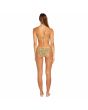 Mujer con Braguita de Bikini tipo boxer Volcom Yess Leopard Hipster Animal Print conjunto posterior