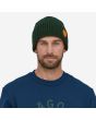 Hombre con Gorro de lana Patagonia Brodeo Beanie verde Unisex