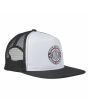 Gorra Independent BTG Summit Trucker blanca y negra lateral