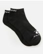 Calcetines cortos Rip Curl Corp Ankle negros para hombre Pack 5 pares