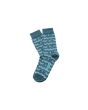 Par de calcetines Imessouane Sereas Ohiala en tonos azules diseño de Amine Asselman