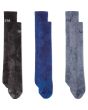 Calcetines de Skate para hombre Nike SB Everyday Plus Lightweight 3 pares negro, azul y gris