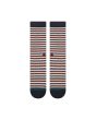 Calcetines Stance Chiclets Waffle Knit Crew Azul Marino a rayas Unisex