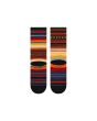 Calcetines Stance Curren ST Crew Indigo con diseño multicolor y caña media parte inferior