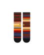 Calcetines Stance Curren ST Crew Indigo con diseño multicolor y caña media parte superior