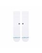 Calcetines Stance Icon Blancos y Negros Unisex frontal