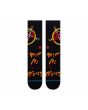 Calcetines Stance No Mercy Crew en color negro con logo Slayer rojo Unisex Talla L frontal 