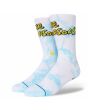 Calcetines Stance The Simpsons Intro Crew Sock blancos y azules Unisex
