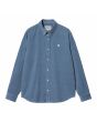 Camisa de manga larga Carhartt WIP Madison Fine Cord Sorrent-Wax para hombre