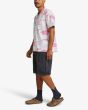 Hombre con camisa de manga corta Deus Ex Machina Dub Bass Blanco Vintage lateral