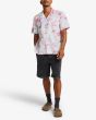 Hombre con camisa de manga corta Deus Ex Machina Dub Bass Blanco Vintage