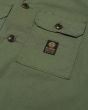 Camisa de manga corta Deus Ex Machina Field Shirt Verde para hombre bolsillo