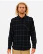Hombre con Camisa de franela Rip Curl Checked In Negra