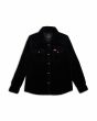 Camisa de pana Deus Ex Machina Western Cord Shirt Negra para hombre
