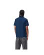 Hombre con camisa de manga corta Carhartt WIP Master Short Elder Azul posterior