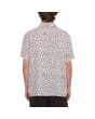 Hombre con Camisa de manga corta Volcom Asphalt Beach Lila posterior