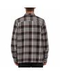 Hombre con Camisa de franela Volcom Brickstone Lined Flannel Dirty White posterior