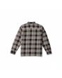 Camisa de franela Volcom Brickstone Lined Flannel Dirty White para hombre posterior