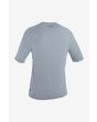 Camiseta de protección solar con manga corta O'Neill Blueprint UV Sun Shirt Fog Blue para hombre posterior