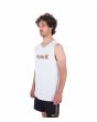 Hombre con Camiseta sin mangas Hurley Toledo One and Only Tank Blanca lateral