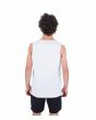Hombre con Camiseta sin mangas Hurley Toledo One and Only Tank Blanca posterior