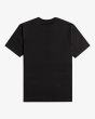 Camiseta de manga corta Billabong Arch Negra para hombre posterior