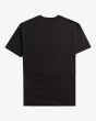 Camiseta de manga corta Billabong Arch Crew negra para hombre posterior