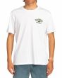 Hombre con camiseta de manga corta Billabong Arch Dreamy Place blanca frontal