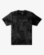 Camiseta de manga corta Billabong Arch Tie Dye negra para hombre