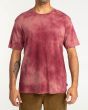 Hombre con camiseta de manga corta Billabong Arch Tie Dye Roja
