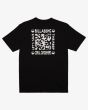 Camiseta orgánica de manga corta Billabong Coral Gardeners Horizon Negra para hombre posterior