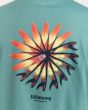 Hombre con camiseta de manga corta Billabong Hologram turquesa estampado