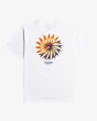 Camiseta de manga corta Billabong Hologram blanca para hombre posterior