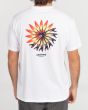 Hombre con camiseta de manga corta Billabong Hologram blanca espalda