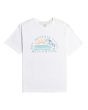 Camiseta de manga corta Billabong Isla Vista blanca para hombre