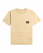 Camiseta de manga corta Billabong Lounge Pocket beige para hombre