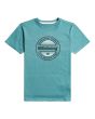 Camiseta de manga corta BIllabong Ocean turquesa para niño