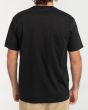 Hombre con camiseta de manga corta Billabong Pacifico negra espalda