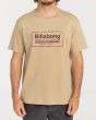Hombre con camiseta de manga corta Billabong Pacifico beige