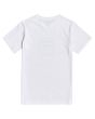 Camiseta de manga corta Billabong Unity blanca para niño posterior