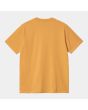 Camiseta de manga corta con bolsillo Carhartt WIP Pocket T-Shirt naranja para hombre posterior