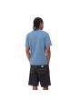 Hombre con Camiseta de manga corta con bolsillo Carhartt WIP Pocket Azul Sorrento posterior