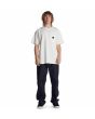 Hombre con camiseta de manga corta DC Shoes DC 1994 blanca frontal