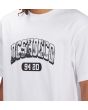 Hombre con Camiseta de manga corta DC Shoes Blabac Stacked blanca estampado