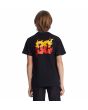 Niño con Camiseta de manga corta DC Shoes Burner Boy Negra espalda