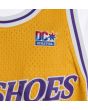 Hombre con camiseta de baloncesto DC Shoes Showtime Jersey Amarilla bordado